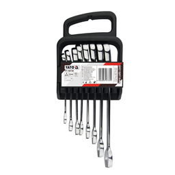 [YT-16735] Juego de llaves tipo Rachet 8 Pcs -YATO-